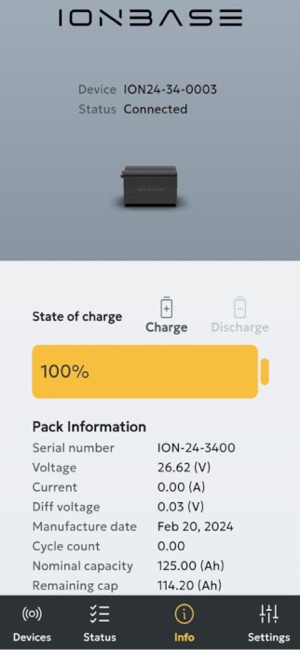 Ionbase Battery MonitoriPhone版截圖2