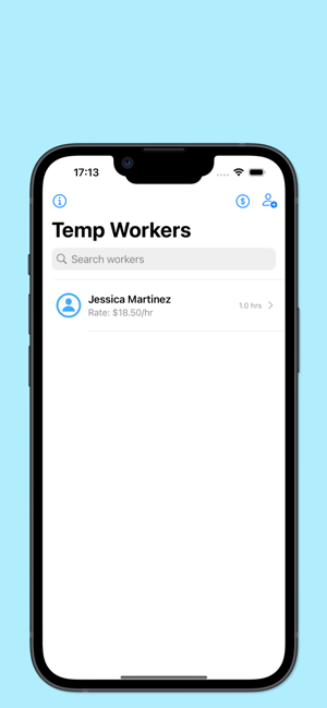 Temporary Worker ManagementiPhone版截圖1