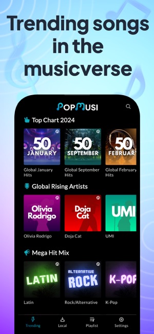 POPMusic: MP3 Player, OfflineiPhone版截圖2