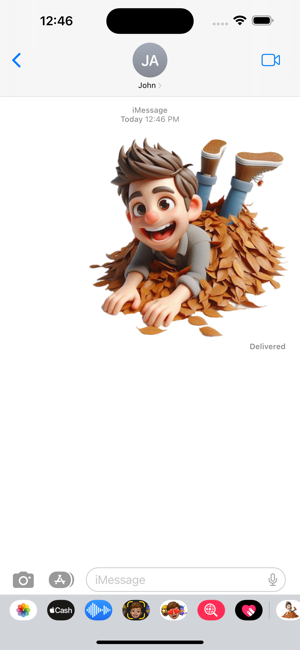 Pile of Leaves StickersiPhone版截圖4