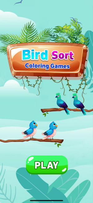 Bird Sort Puzzle Fun GameiPhone版截圖1