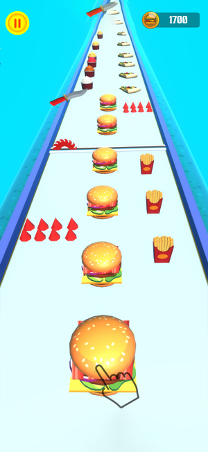 Burger Stack: Food Run GameiPhone版截圖1