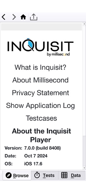 Inquisit Player 7iPhone版截圖1