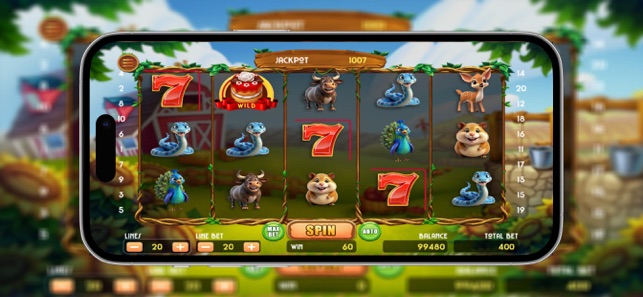 Lucky Animal Slots MachineiPhone版截圖3