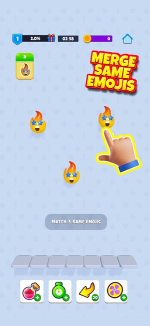 Match Moji Puzzle GameiPhone版截圖1