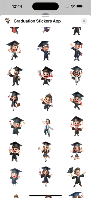 Graduation Stickers AppiPhone版截圖2