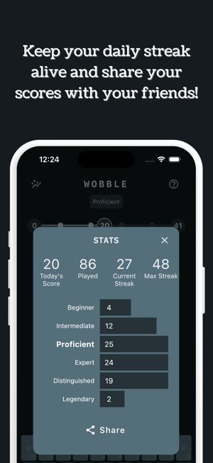 Wobble: Daily Word PuzzleiPhone版截圖3