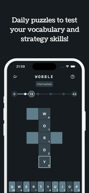 Wobble: Daily Word PuzzleiPhone版截圖1