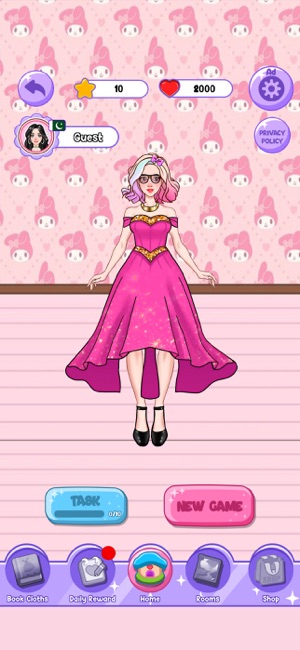 Paper Dolls Diary DIY Dress UpiPhone版截圖4