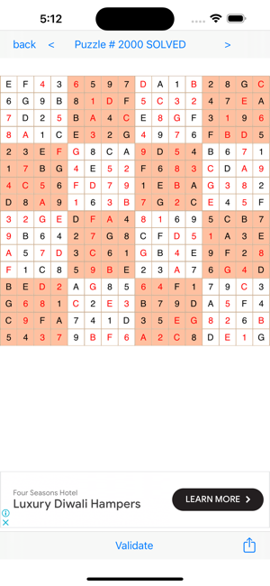 SudokuChallengesiPhone版截圖9