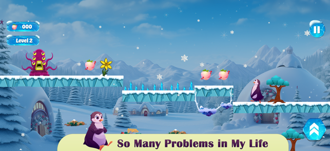 Penguin Jump Animal SnowiPhone版截圖6