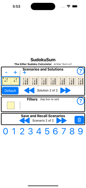 SudokuSumiPhone版截圖3