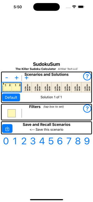 SudokuSumiPhone版截圖1