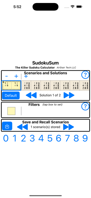 SudokuSumiPhone版截圖2