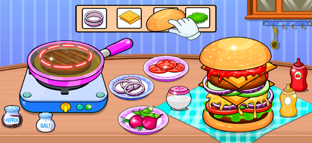 Kitchen Set Kit Cooking GamesiPhone版截圖5