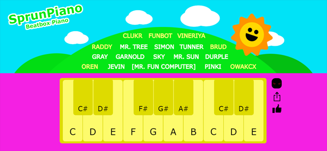 SprunPiano: Beatbox PianoiPhone版截圖1