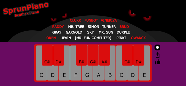 SprunPiano: Beatbox PianoiPhone版截圖2