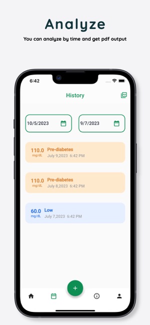 Blood Sugar MonitoringiPhone版截圖2