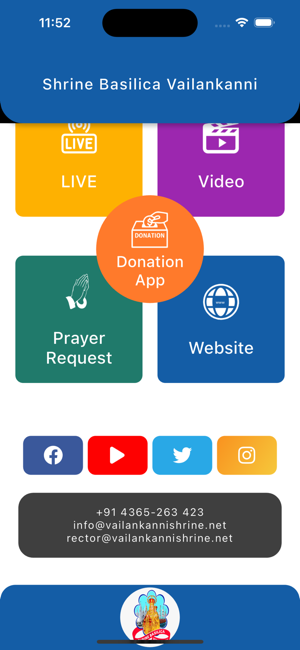 Vailankanni Live PrayeriPhone版截圖5