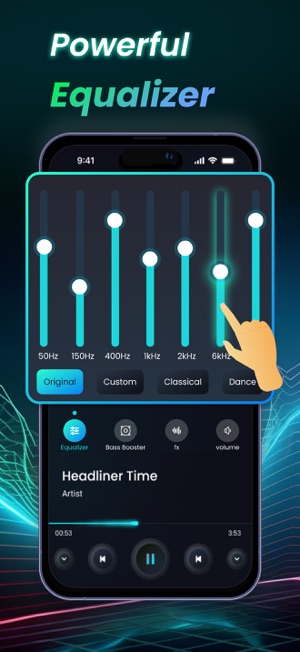 Bass Booster & Equalizer MusiciPhone版截圖2