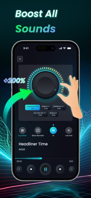 Bass Booster & Equalizer MusiciPhone版截圖3