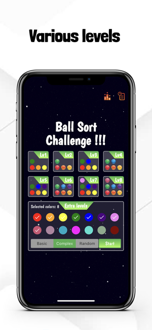 Ball Sort Challenge!iPhone版截圖1