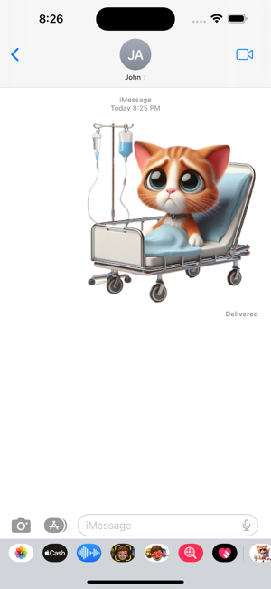 Sick Kitten StickersiPhone版截圖4