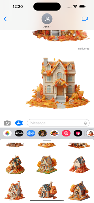 Autumn House StickersiPhone版截圖6