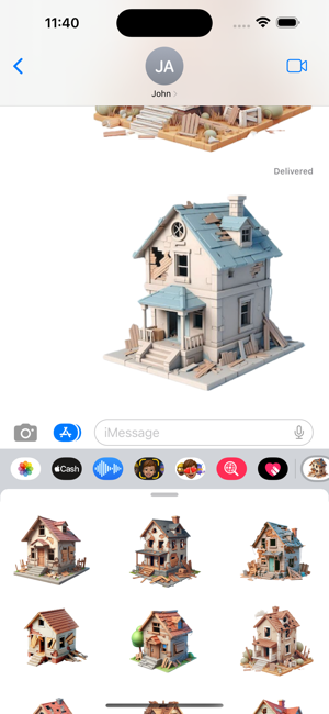 Old House StickersiPhone版截圖5