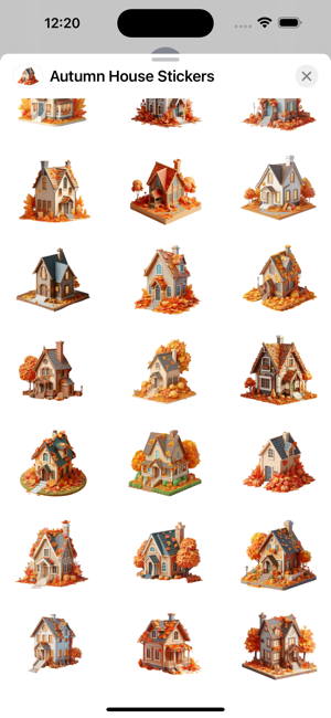 Autumn House StickersiPhone版截圖3