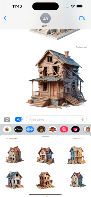 Old House StickersiPhone版截圖6