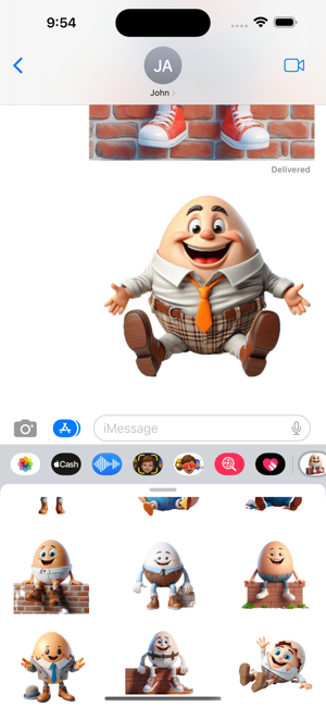 Humpty Dumpty StickersiPhone版截圖5