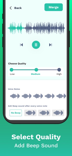 Voice Note MergeriPhone版截圖3