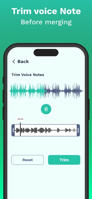 Voice Note MergeriPhone版截圖4