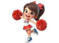 Happy Cheerleader StickersiPhone版