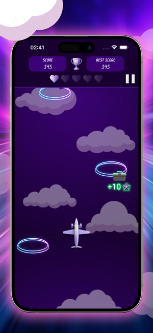 Aero Surfer: Sky RingsiPhone版截圖2