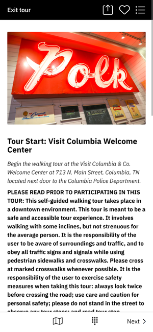 Visit Columbia TN.iPhone版截圖3