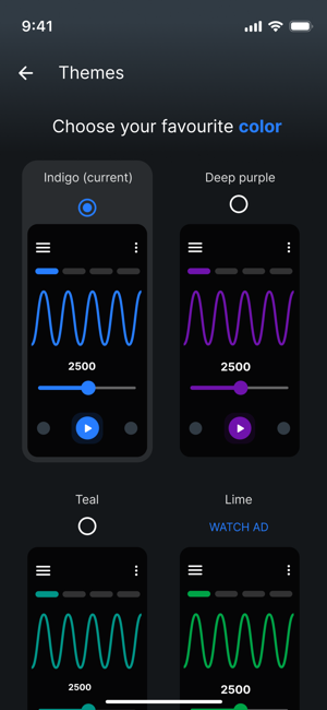 Frequency Generator (Sound)iPhone版截圖5