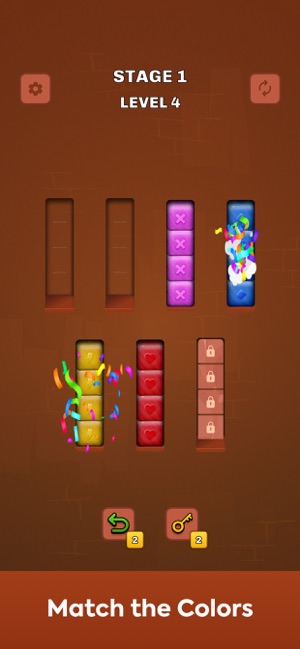 Colorstone Sort Puzzle GameiPhone版截圖2