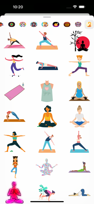 Meditation & Yoga StickersiPhone版截圖3