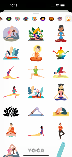 Meditation & Yoga StickersiPhone版截圖1