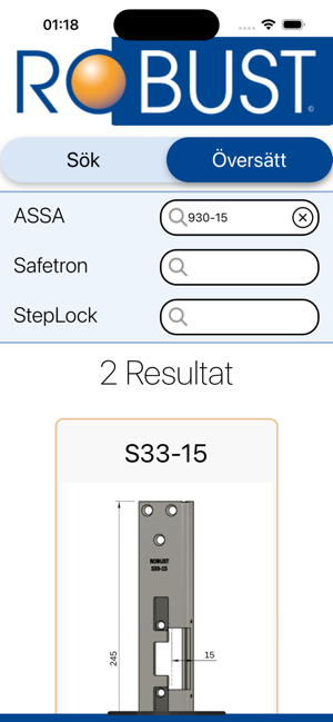 Robust StolpguideiPhone版截圖1