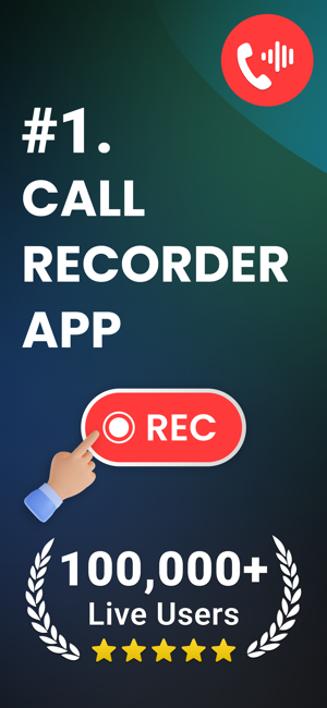 Call Recorder:Automatic RecordiPhone版截圖1