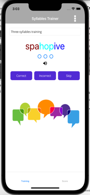 SyllablesTraineriPhone版截圖1