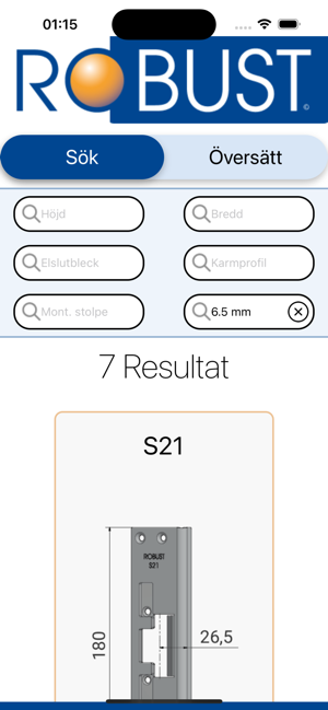 Robust StolpguideiPhone版截圖2