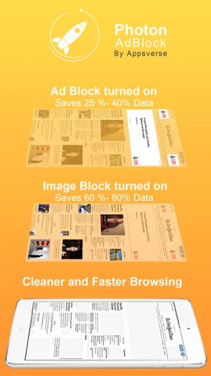 PhotonAdBlockerforPrivateSecretBrowserAppiPhone版截圖1